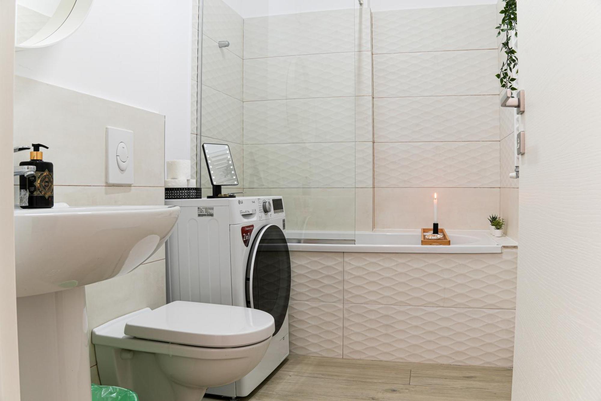 Amalia - Quiet 1Br Apartment With Parking & Wi-Fi บูคาเรสต์ ภายนอก รูปภาพ