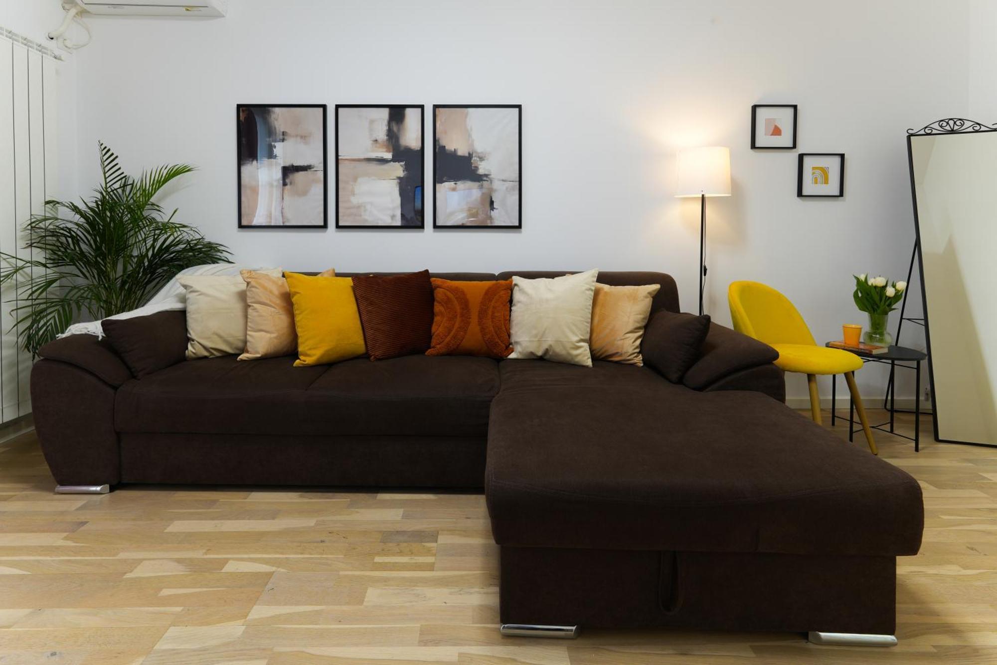 Amalia - Quiet 1Br Apartment With Parking & Wi-Fi บูคาเรสต์ ภายนอก รูปภาพ